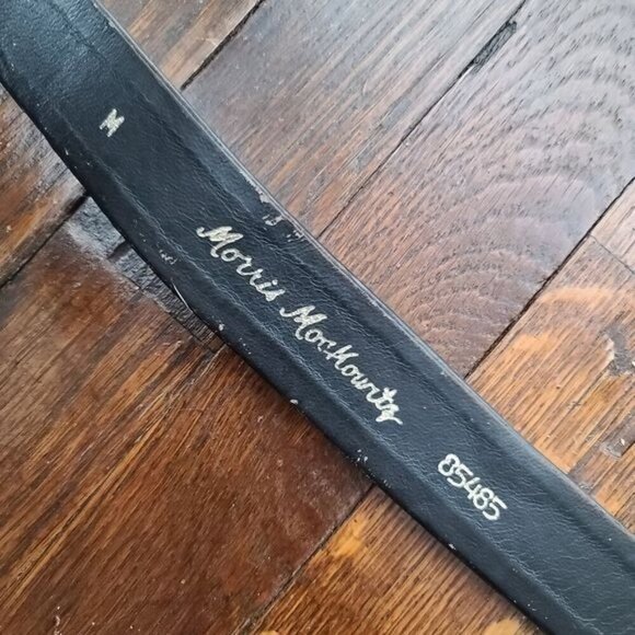 Vintage Morris Moskowitz Black Patent Leather belt - Picture 15 of 16